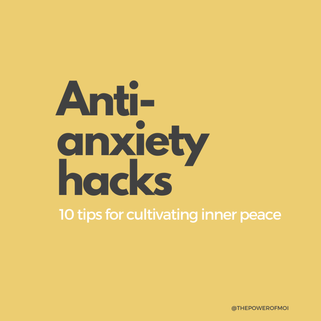 Free guide: anti-anxiety tips